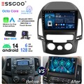 DAB+ 8Core Carplay 128G Autoradio Android14 Für Hyundai i30 2006-11 GPS Navi Kam