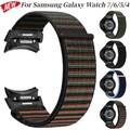 Quickfit Nylon Armband Für Samsung Galaxy Watch 7 6 5 Pro Classic 40/44/46/47mm