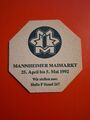 Bierdeckel 1992 - Mannheim Maimarkt - Park