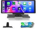10.26 Zoll Tragbar Autoradio Touchscreen GPS Wireless Apple CarPlay Android Auto