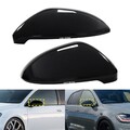 2x Schwarz Aussenspiegelgehäuse Spiegelkappe Für VW Golf VII 5G1 BA5 Touran 5T1