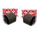 2X FEBI BILSTEIN QUERLENKERLAGER BUCHSE HINTEN HINTEN OBEN BEIDSEITIG PASSEND