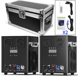 2x 750W Sparkular Feuerwerk Maschine +Flightcase DMX Cold Spark Machine Hochzeit