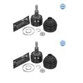 2x Meyle 100 498 0310 Gelenksatz Antriebswelle Vorne für VW Multivan V