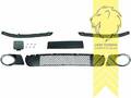 Stoßleisten Kennzeichenhalter Gitter für BMW E39 Limo Touring für M-Paket PDC