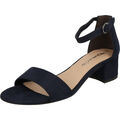 Damen Spangenpumps Blau Tamaris Vegan Schuhe Komfort verstellbar 1-28201-41 805