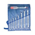 CHROMEplus Doppel-Ringschlüssel-Satz, gekröpft, 8-tlg KS TOOLS 518.3100
