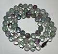 Grün Violett Geschnitzter Amethyst Labradorite Perlen 24 " 84.7g Retro Halskette