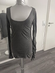 Marithe Francois Girbaud Damen Longtop Gr. S grau verspielt