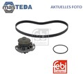 45137 ZAHNRIEMEN-SATZ KIT SET + WASSERPUMPE FEBI BILSTEIN FÜR SEAT IBIZA II