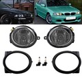 Satz Klarglas Chrom Nebelscheinwerfer HB4 für alle BMW E46 E39 mit M Paket M3 M5