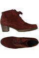 Gabor Stiefelette Damen Ankle Boots Booties Gr. EU 45 Leder Bordeaux #6tm7nkv