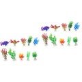  2 stücke 10cm Home Künstliche Simulation Pflanzen Aquarium Aquarium Schöne