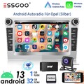 Android 13 DAB+ Autoradio GPS Carplay Kam Für Opel Astra H Corsa C Vectra Zafira