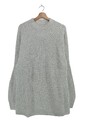 GAP Longpullover Damen Pullover Gr. DE 42 hellgrau Casual-Look