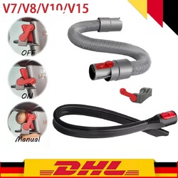 Zubehör Set Ersatz für Dyson V7 V8 V10 V11 V12 V15 mit Verlängerungs Schlauch