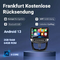 Für Peugeot 207 CC 2006-15 Android 13 Autoradio Carplay GPS Navi WIFI SWC BT 64G
