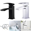 Wasserfall Badarmatur Waschtischarmatur Wasserhahn Bad Waschbecken Mischbatterie