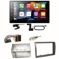 Pioneer SPH-DA360DAB CarPlay Android Auto Einbauset für Fiat Ducato Boxer Jumper