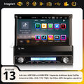 4GB+64GB Android 13 DAB+ Navi 1Din Autoradio BT 5.0 CarPlay DVD WiFi TPMS 8-Kern