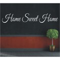 Wandtattoo Home sweet home Flur Wandaufkleber Sprüche Wandsticker Aufkleber 3