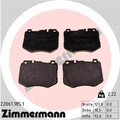 ZIMMERMANN Bremsbelagsatz, Scheibenbremse 22061.185.1 für MERCEDES-BENZ