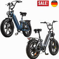 1000W MTB Elektrofahrrad E Mountainbike 20'' 48V 20AH e-Fahrrad 45km/h E-Bike 