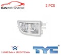 NEBELSCHEINWERFER PAAR SET TYC 19-0293-05-2 2PCS P FÜR SKODA FABIA I