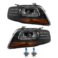 Scheinwerfer Set elektrisch inkl. Premium Lampen für Daewoo Kalos KLAS