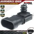 Saugrohrdruck Sensor für Dacia Dokker Duster Logan Sandero Renault Clio 1.2 1.6