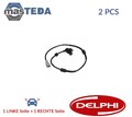 SS20268 ABS SENSOR DREHZAHLFÜHLER VORNE DELPHI 2PCS FÜR LANCIA ZETA 2L,2.1L