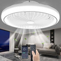 Deckenventilator mit Beleuchtung Fernbedienung RGB LED Deckenlampe Schlafzimmer