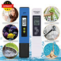 PH, TDS&EC Meter Messgerät Digital Tester Wassertest Leitwertmessgerät 0-9990ppm