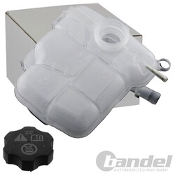 KÜHLMITTELBEHÄLTER AUSGLEICHSBEHÄLTER+DECKEL passend für OPEL ASTRA JNUR für Fahrzeuge ohne Checkkontrollsystem