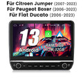 Carplay Android13 Für Fiat Ducato Citroen Jumper Peugeot Boxer Autoradio GPS Nav