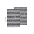 ORIGINAL® Topran Filtersatz, Innenraumluft Aktivkohle für BMW 5 Touring 5 X5 7