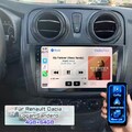 4+64GB Android 15 Autoradio Für Dacia Logan Sandero 2 CarPlay GPS Navi FM RDS BT