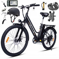 26 Zoll E-Citybike 32km/h Elektrofahrrad 36V 15AH Damen/Herren Shimano 7-Gang