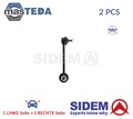 51267 STABILISATOR STABI LINKS+RECHTS VORNE SIDEM 2PCS NEU OE QUALITÄT