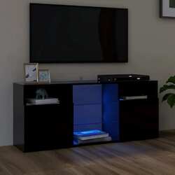 TV Lowboard TV Schrank mit LED Beleuchtung Fernsehtisch Unterschrank Hifi Stand