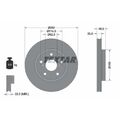 1x Bremsscheibe TEXTAR 92341103 passend für SUZUKI TOYOTA