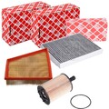 FEBI FILTER INSPEKTIONSPAKET passend für VW POLO FOX SKODA ROOMSTER 5J FABIA 1 2