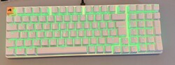 Glorious GMMK 2 ISO-DE Gaming Keyboard Tastatur (96%)  Keyboard | weiß Cherry