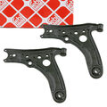 2x febi Querlenker + Lager für VW POLO 6N2 LUPO AROSA vorne unten 6X0407151A