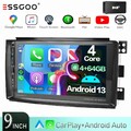 Für Smart Fortwo 451 2005-10 4+64G Android 13 CarPlay Autoradio GPS Nav RDS DAB+
