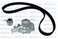 Dolz KD187 Wasserpumpe + Zahnriemensatz für CHEVROLET DAEWOO Kühlung