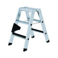 Stufen-Stehleiter beidseitig begehbar mit clip-step R13 Anzahl Sprossen: 2x6