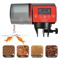 Digital LCD Futterautomat Fishfeeder Mit Timer für Aquarium Tank Teich Fisch