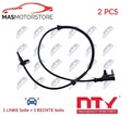 ABS SENSOR DREHZAHLFÜHLER PAAR VORNE NTY HCA-MS-037 2PCS V FÜR SMART FORFOUR