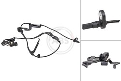 A.B.S. ABS Sensor Raddrehzahl 31963 für FORD RANGER TKE TDCi 4x4